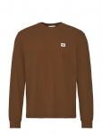 Calvin Klein Jeans - Ls Microwaffle Heritage Lbl Tee - Dressipluusid - M