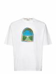 Scotch & Soda - Loose Fit Front Chest Artwork T-Shirt - L&uuml;hikeste varrukatega - S