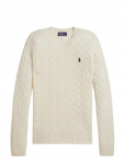 Polo Ralph Lauren - Cable Wool-Cashmere Crewneck Sweater - Džemprid - XS