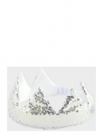 Den Goda Fen - Crown Silver Sequin - Kost&uuml;&uuml;mide aksessuaarid - ONE SIZE