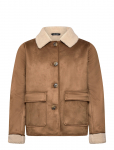 Lauren Ralph Lauren - Faux-Shearling-Suede Jacket - Kunstkarusnahk - L