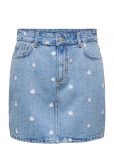 ONLY - Onlstella Daisy Short Skirt Dnm Noos - Teksaseelikud - S
