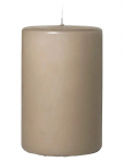 Broste Copenhagen - Church Pillar Candle - Plokkk&uuml;&uuml;nlad - H:15CM