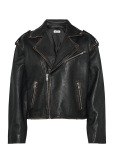 Lollys Laundry - Lilll Leather Jacket - Nahk - S