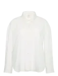Calvin Klein - Crisp Poplin Oversized Cropped S - Pikkade varrukatega - S
