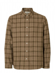 Selected - Slmregclaus Noah Brush Twist Sht Ls Noos - Vabaaja s&auml;rgid - XXL