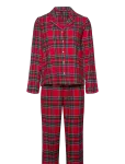 Hunkem&ouml;ller - Pj Ls Flannel Twill Check - Pidžaamad (komplektid) - XXL