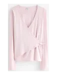 Lindex - Long-Sleeved Wrap Top - Pikkade varrukatega T-s&auml;rgid - 146/152