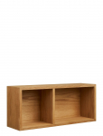House Nordic - Helle - Wall Shelf, Oak Veneer, Natural, 71X20X30 Cm - Riiulid - 71X20X30CM