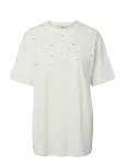 Pieces - Pcskylar Ss Os Detail Tee Fsy Pp Bc - L&uuml;hikeste varrukatega - S