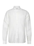 Lindbergh Black - 1927: Cotton/Lin Shirt Wf L/S - Vabaaja s&auml;rgid - S