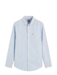 Tommy Jeans - Tjm Reg Stripe Oxford Shirt Ext - Vabaaja s&auml;rgid - L