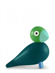 Kay Bojesen - Year Bird Birk 2026 H12.5 Cm M&oslash;rk Gr&oslash;n - Figuurid ja skulptuurid - 12.5 CM