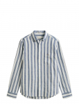 Gant - Reg Cotton Linen Stripe Shirt - Vabaaja s&auml;rgid - L