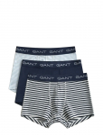 Gant - Thin Stripe Trunk 3-Pack - Bokserid - M
