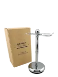 Parker - Parker Deluxe Adjustable Chrome 2 Prong Shave Stand - Shaving - ONE SIZE