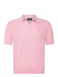 Polo Ralph Lauren - Cotton-Linen Polo-Collar Sweater - L&uuml;hikeste varrukatega kootud polos&auml;rgid - L