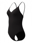 Speedo - Solid V-Neck Swimsuit - Spordi ujumistrikood - XXL