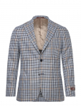 Morris - Linen Blue Check Jacket - &Uuml;herealised bleiserid - 48
