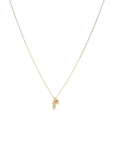 SN&Ouml; Of Sweden - Cat Stone Pendant Chain Neck 50 G/Brown-50 Cm - &Otilde;rnad kaelakeed - 50 CM