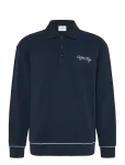 Calvin Klein Jeans - Ls 350Gsm Terry Piped Polo Sweat - Dressipluusid - XXL