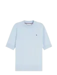 Tommy Hilfiger - Cotton Short Sleeve Sweater - L&uuml;hikeste varrukatega - XS