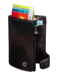 Tony Perotti - Furbo Van Gogh Cardholder With Banknote And Coin Pocket - Klassikalised rahakotid - ONE SIZE