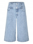 STINE GOYA - 2514 Light Wash Denim, Logoed Loop - Bermuda - 30