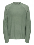 ONLY & SONS - Onsapollo Reg Ls Struc Crew Knit - &Uuml;mara kaelusega - XXL