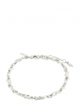Pilgrim - Nova Bracelet Silver-Plated - K&auml;eketid - ONE SIZE