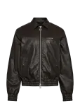 HAN Kj&oslash;benhavn - Leather Casual Jacket - Bomber-jakid - 44
