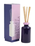Paddywax - Doftdiffuser Stacked I 2 F&auml;rgat Glas - Lavendel/M&ouml;rklilal - Violet Vanilla - L&otilde;hnahajutajad - 5X5X10.9CM