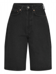 Weekday - Curve High Waisted Wide Leg Denim Shorts - L&uuml;hikesed teksap&uuml;ksid - 29