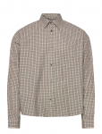 Weekday - Boxy Long-Sleeved Cotton Poplin Shirt - Vabaaja s&auml;rgid - XL