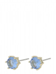 SN&Ouml; Of Sweden - Callie Small Crystal Pin Ear G/Light Blue-Onesize - Needid - ONE SIZE