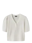 LMTD - Nlflodet Ss Short S Knit V Cardigan - Kardiganid - 146-152