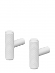 Blomus - Set Of 2 Wall Hooks - &Oslash; 1 Cm - Rof - White - Konksud - &Oslash; 1CM