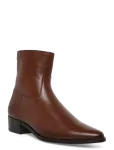 Tommy Hilfiger - Leather Ankle Boot W Zip - Kontsaga poolsaapad - 41