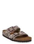 Birkenstock - Arizona Print Leve Leo Sandcastle - Madalad sandaalid - 38
