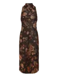 Lauren Ralph Lauren - Floral Georgette Mockneck Cocktail Dress - Kokteilikleidid - 36