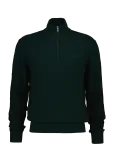 Gant - Herringbone Texture Half Zip - Poolpika lukuga džemprid - XL
