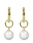 SN&Ouml; Of Sweden - Largo Doble Pearl Ear G/White - Onesize - R&otilde;ngad - ONE SIZE