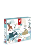 Janod - Janod - Polar Regions Tactile Puzzle - Hariduslikud m&otilde;istatused - ONE SIZE
