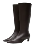 ALOHAS - Gema Brown Leather Boots - P&otilde;lveni saapad - 39