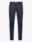 Lindbergh - Classic Stretch Chino W. Belt - Chino-p&uuml;ksid - 33 x 32