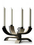 Design House Stockholm - Nordic Light 4-Arms Candleholder - K&uuml;&uuml;nlajalad - 20X13X5CM