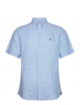 Morris - Douglas Linen Ss Shirt-Classic Fit - L&uuml;hikeste varrukatega - L