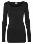 Vero Moda - Vmmaxi My Ls Soft Long U-Neck Noos - Pikkade varrukatega - XL