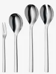 WMF - Nuova Serving Set 4 Pcs. (2 Salad, 1 Spoon, 1 Fork) - Salatin&otilde;ud - ONE SIZE