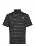 Under Armour - Ua Playoff 3.0 Printed Polo - Spordi l&uuml;hikeste varrukatega polos&auml;rgid - XS